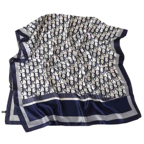 y0tl 2021 spring and autumn new d letter silk satin scarves women's foreign style printing long sunscreen shawl women high version cate, Blue;gray
y0tl 2021 spring and autumn new d letter silk satin scarves women's foreign style printing long sunscreen shawl women high version cate, Blue;gray