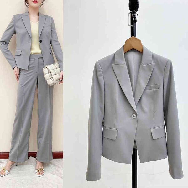 women's suits blazers p420550 twill worsted one button wool suit, White;black
women's suits blazers p420550 twill worsted one button wool suit, White;black