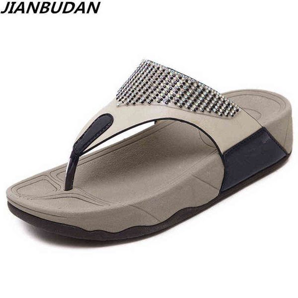 jianbudan women's flat bottom wedge summer beach shoes non slip comfortable flip flop diamond trim flat slippers size 35 41, Black
jianbudan women's flat bottom wedge summer beach shoes non slip comfortable flip flop diamond trim flat slippers size 35 41, Black