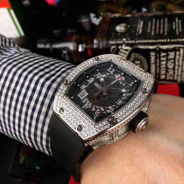 luxury mens mechanical watch richa milles rm010 fully automatic movement sapphire mirror rubber watchband swiss wristwatches mqg3, Slivery;golden
luxury mens mechanical watch richa milles rm010 fully automatic movement sapphire mirror rubber watchband swiss wristwatches mqg3, Slivery;golden