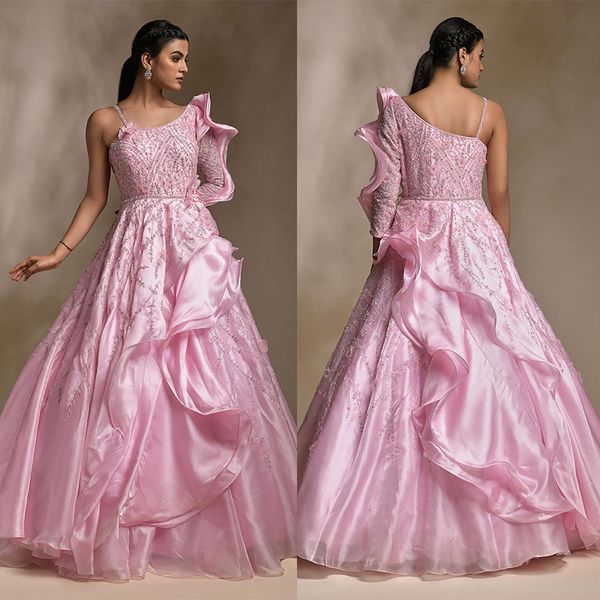 unique design evening dresses one shoulder applique sweep train prom dress girls pageant wear, Black;red
unique design evening dresses one shoulder applique sweep train prom dress girls pageant wear, Black;red
