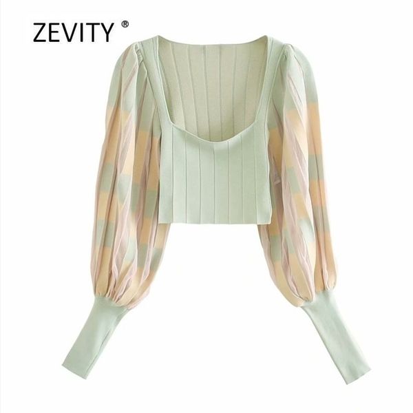 women square collar patchwork lantern sleeve knitted casual slim sweater female retro pleats sweaters chic pullovers ls6875 201201, White;black
women square collar patchwork lantern sleeve knitted casual slim sweater female retro pleats sweaters chic pullovers ls6875 201201, White;black