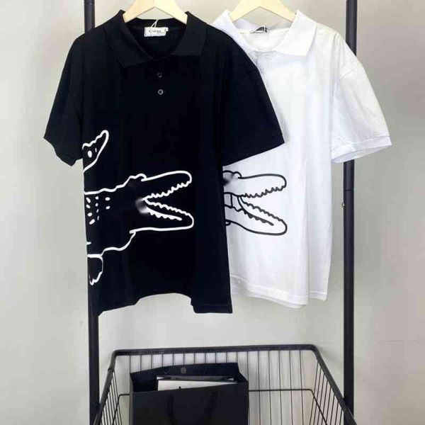 plus size men's clothing designer polo shirt sports brand laco 22 ste short sleeve t-shirt classic crocodile 3d print sweatshirts summe, White;black
plus size men's clothing designer polo shirt sports brand laco 22 ste short sleeve t-shirt classic crocodile 3d print sweatshirts summe, White;black