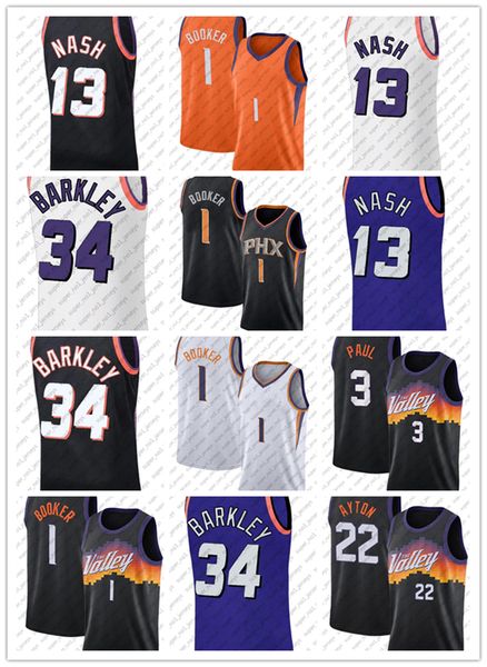 2022 throwback 13 steve charles nash barkley jersey basketball devin 1 booker chris deandre paul ayton jerseys white, Black;red
2022 throwback 13 steve charles nash barkley jersey basketball devin 1 booker chris deandre paul ayton jerseys white, Black;red