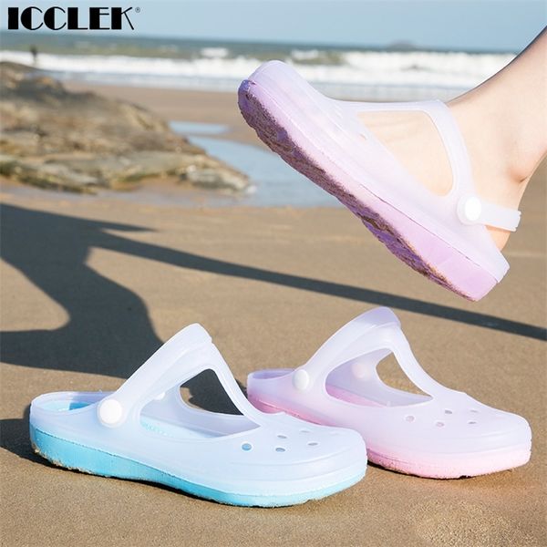 women's sandals summer flip-flops female shoes beach platform water slippers frozen rubber jelly pink aqua designer mesh 220412, Black
women's sandals summer flip-flops female shoes beach platform water slippers frozen rubber jelly pink aqua designer mesh 220412, Black