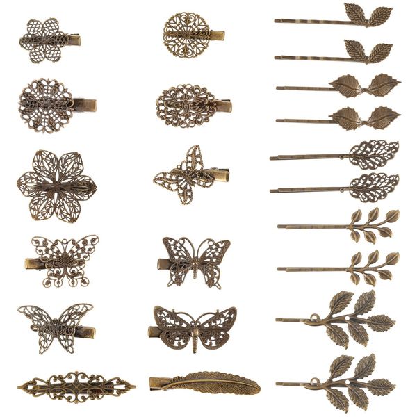 hair clips barrettes vintage bronze leaf pin flower butterfly heart clip for girls and women mix styles amnsg, Golden;silver
hair clips barrettes vintage bronze leaf pin flower butterfly heart clip for girls and women mix styles amnsg, Golden;silver