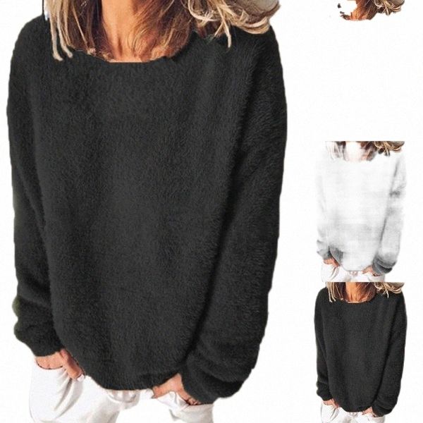 women's sweaters fashion soft warm plush sweater casual winter sweatshirt pullover ladies female streetwear women long sleeve blusas j, White;black
women's sweaters fashion soft warm plush sweater casual winter sweatshirt pullover ladies female streetwear women long sleeve blusas j, White;black