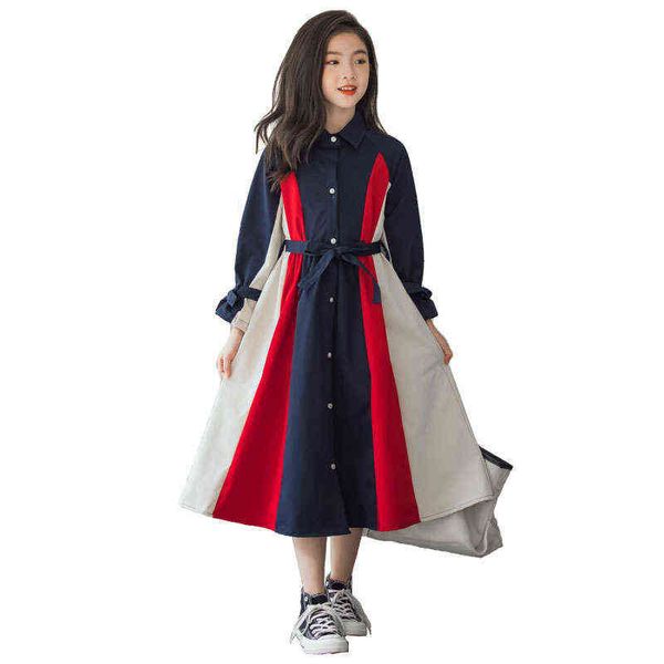 spring autumn new children clothing elegant mother and daughter long dress girls patchwork fashion line dress l220715, Red;yellow
spring autumn new children clothing elegant mother and daughter long dress girls patchwork fashion line dress l220715, Red;yellow
