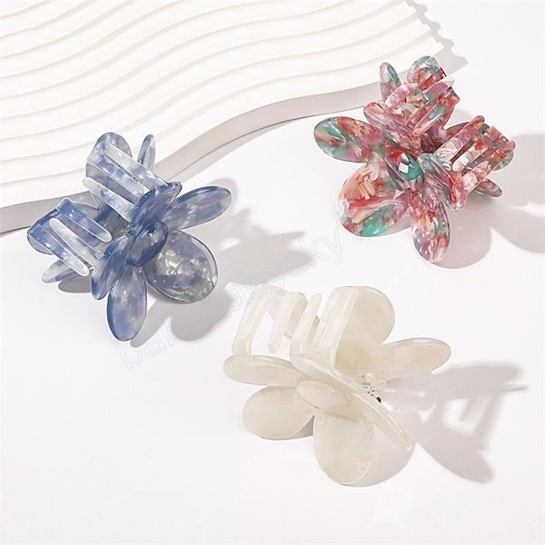 length 7 cm women flower shape hair clamp floral pattern hair claws clips female acetic acid ponytail hairpins bath headdress accessories, Slivery;white
length 7 cm women flower shape hair clamp floral pattern hair claws clips female acetic acid ponytail hairpins bath headdress accessories, Slivery;white