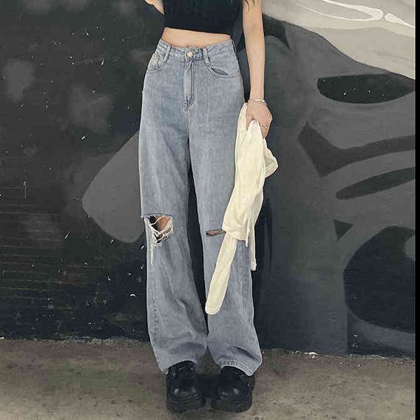 pantalones vaqueros rasgados para mujer jeans de talla gran estilo harajuku cintura alta algodn 221225, Blue
pantalones vaqueros rasgados para mujer jeans de talla gran estilo harajuku cintura alta algodn 221225, Blue