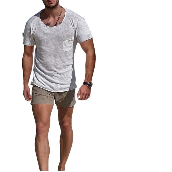 men's t shirt solid color crew neck casual daily short sleeve cotton lightweight fashion muscle big and tall blue white black / summer
men's t shirt solid color crew neck casual daily short sleeve cotton lightweight fashion muscle big and tall blue white black / summer