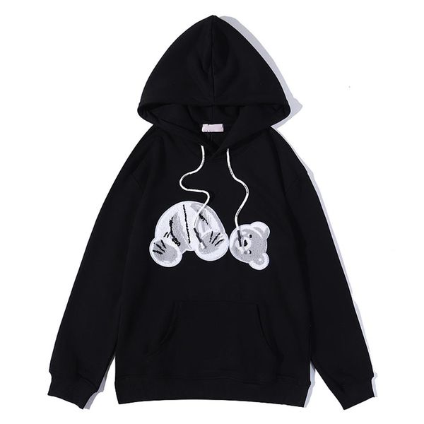 2021 winter designer palms sweatshirts hoodie whole tee guillotine bear printed mens fashion sweatshirt womens casual hoodies 2389, Black
2021 winter designer palms sweatshirts hoodie whole tee guillotine bear printed mens fashion sweatshirt womens casual hoodies 2389, Black