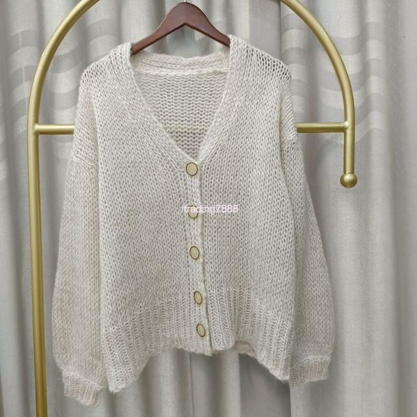 women's knits & tees 21 autumn niche hollowed out fashion pure wool knitted cardigan women's jacket sweater 1688, White
women's knits & tees 21 autumn niche hollowed out fashion pure wool knitted cardigan women's jacket sweater 1688, White