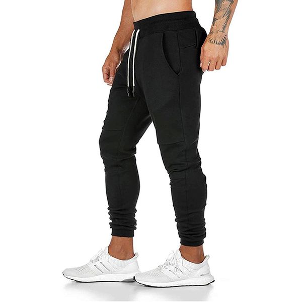 men casual pants joggers sweatpants elasticity sport zipper multi-pocket male sport panttrack and field sportssuit fitness training running, Black 
men casual pants joggers sweatpants elasticity sport zipper multi-pocket male sport panttrack and field sportssuit fitness training running, Black
