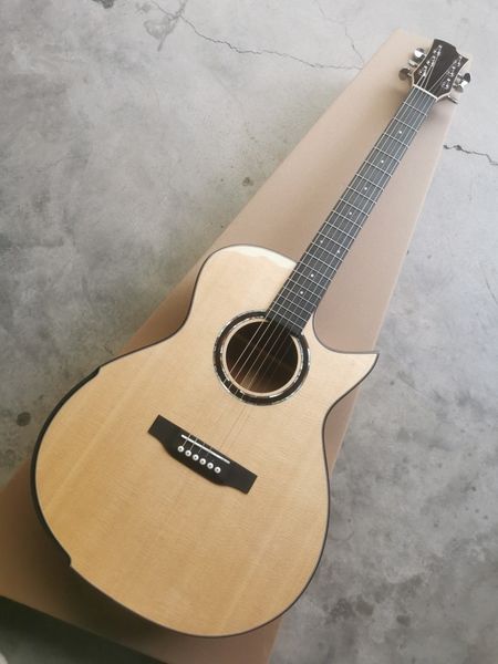 high configuration solid spruce 41 inch acoustic acoustic guitar
high configuration solid spruce 41 inch acoustic acoustic guitar