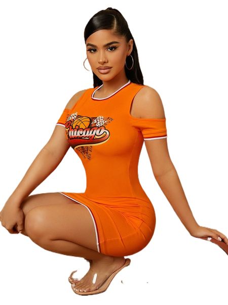 sxy basketball & letter graphic cold shoulder contrast trim bodycon dress a0eu#, Black;gray
sxy basketball & letter graphic cold shoulder contrast trim bodycon dress a0eu#, Black;gray