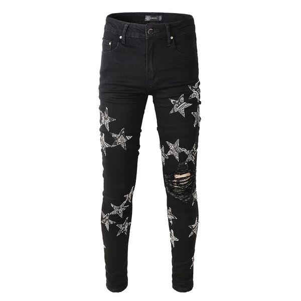 20ss mens designer jeans distressed ripped biker slim fit motorcycle denim for men s fashion jean mans pants pour hommes #826, Blue
20ss mens designer jeans distressed ripped biker slim fit motorcycle denim for men s fashion jean mans pants pour hommes #826, Blue
