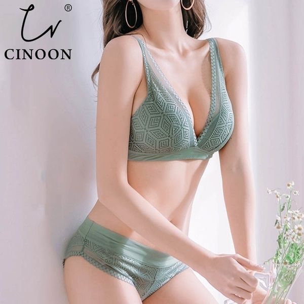 cinoon push up bra set deep v brassiere lace underwear panties thin breathable bra set jacquard underwear y200415, Red;black
cinoon push up bra set deep v brassiere lace underwear panties thin breathable bra set jacquard underwear y200415, Red;black