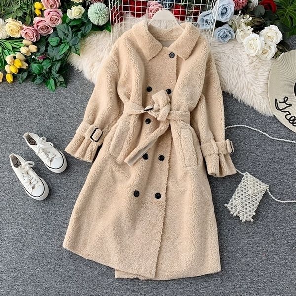 winter women lamb fur coat luxury long sleeve double breasted beigeredbrown coat vintage lapel long coat t200915, Black
winter women lamb fur coat luxury long sleeve double breasted beigeredbrown coat vintage lapel long coat t200915, Black