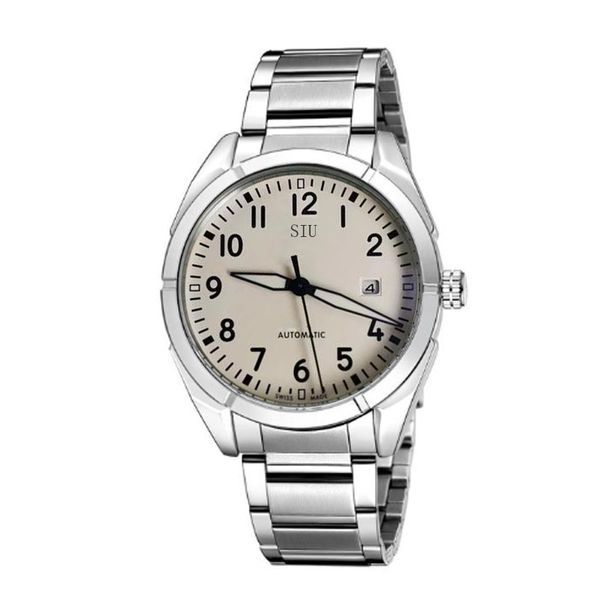 new design watch automatic men sports mechanical wristwatches 40mm homage watch luxury military luminous clocks no logo 2022, Slivery;brown
new design watch automatic men sports mechanical wristwatches 40mm homage watch luxury military luminous clocks no logo 2022, Slivery;brown