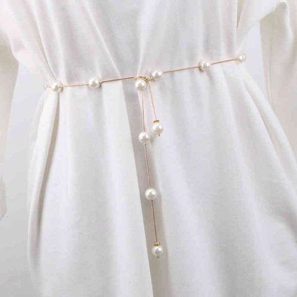 belts waist chain women's pearl decoration thin belt simple matching diamond inlaid fashion small skirt gshl, Black;brown
belts waist chain women's pearl decoration thin belt simple matching diamond inlaid fashion small skirt gshl, Black;brown