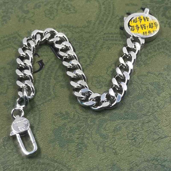 2023 designer new fashion same double letter interlocking trial bracelet fashion personality trend hand jewelry, Black
2023 designer new fashion same double letter interlocking trial bracelet fashion personality trend hand jewelry, Black