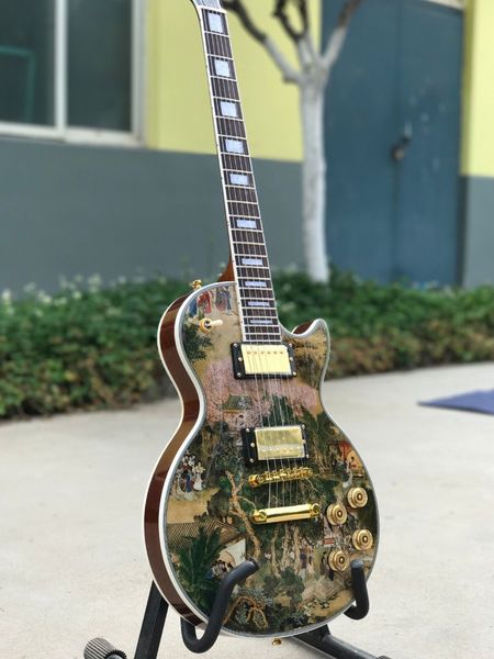 chinese style standard custom electric guitar golden hardware guitarra rosewood fingerboard gitaar
chinese style standard custom electric guitar golden hardware guitarra rosewood fingerboard gitaar
