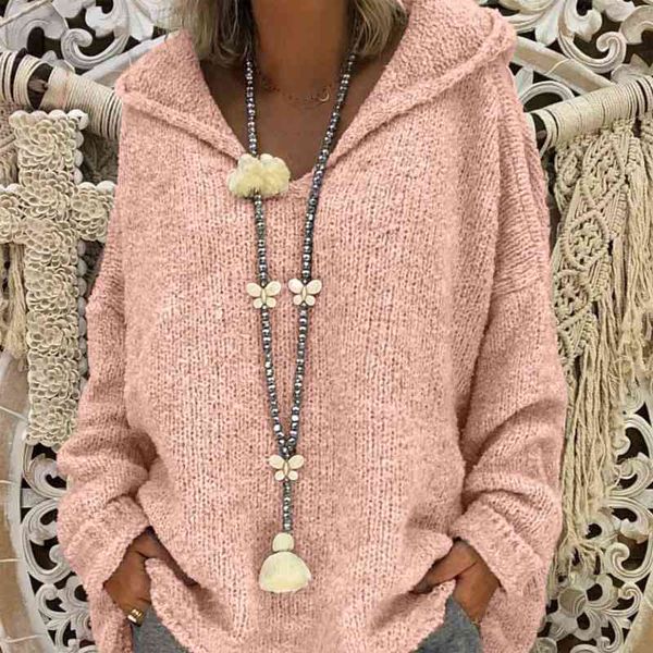 women sweaters winter hoodies long sleeve hooded sweatshirts knitted pullover sweatshirt pullovers p, White
women sweaters winter hoodies long sleeve hooded sweatshirts knitted pullover sweatshirt pullovers p, White