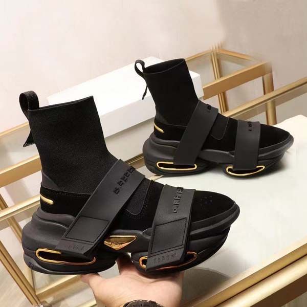 womens boots genuine leather thick bottom knitted stretch socks knight boot fashion platform shoes size 34-41 with box, Black
womens boots genuine leather thick bottom knitted stretch socks knight boot fashion platform shoes size 34-41 with box, Black