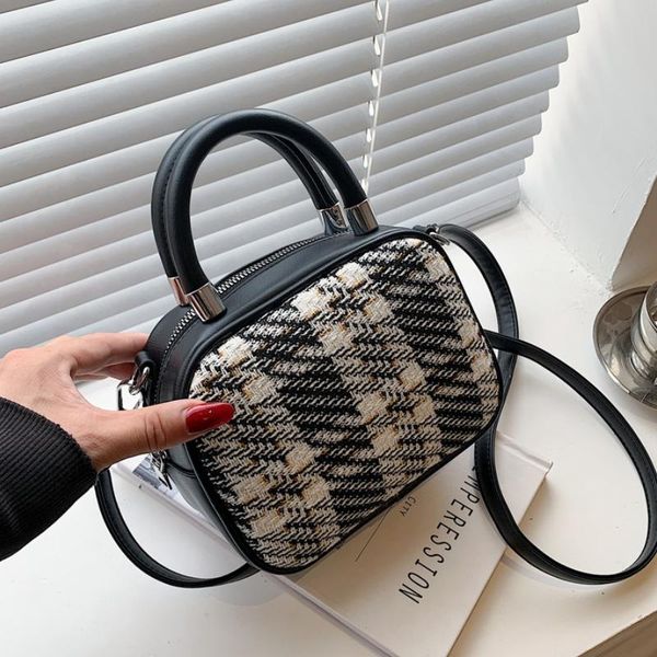 evening bags swdf fashion wool plaid handbags shoulder for women small tote travel female shopper bag women's brand design handbag
evening bags swdf fashion wool plaid handbags shoulder for women small tote travel female shopper bag women's brand design handbag