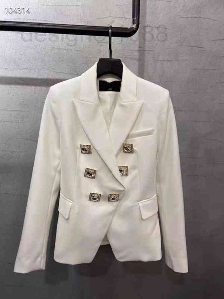 women's suits & blazers designer bm22 early spring new slim fit temperament double breasted large leisure suit coat zdwh, White;black
women's suits & blazers designer bm22 early spring new slim fit temperament double breasted large leisure suit coat zdwh, White;black