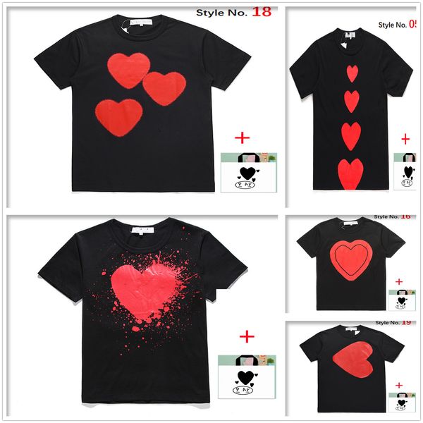 men t-shirts women short-sleeved high-quality tee japanese cotton t shirt embroidered red heart big love print smiley face couple bottoming, White;black
men t-shirts women short-sleeved high-quality tee japanese cotton t shirt embroidered red heart big love print smiley face couple bottoming, White;black