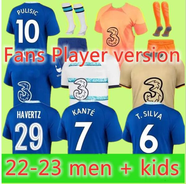 22 23 cfc soccer jersey pulisic mount havertz sterling jorginho 2022 2023 football shirt men kids set koulibaly kante uniform socks mendy t., Black;yellow
22 23 cfc soccer jersey pulisic mount havertz sterling jorginho 2022 2023 football shirt men kids set koulibaly kante uniform socks mendy t., Black;yellow