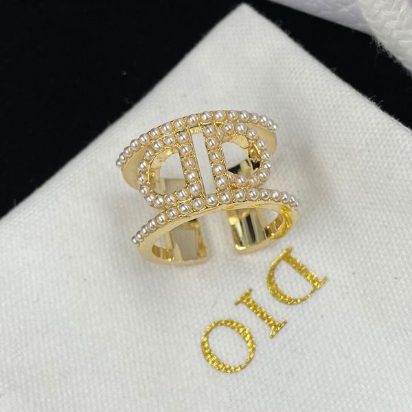 factory retail and wholesale dijia new hollowed out cd letter pearl open ring female d fashion simple brass jewelry, Silver
factory retail and wholesale dijia new hollowed out cd letter pearl open ring female d fashion simple brass jewelry, Silver