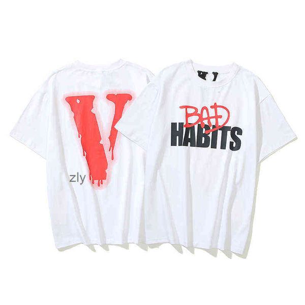 mens t-shirts vlones fashion and women's lovers' same wide cotton, White;black
mens t-shirts vlones fashion and women's lovers' same wide cotton, White;black