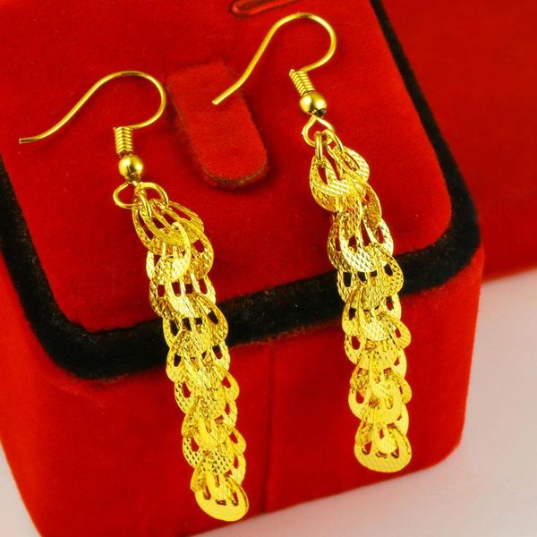 dangle & chandelier peacock feather earrings yellow gold filled fashion women's long tassel style, Silver
dangle & chandelier peacock feather earrings yellow gold filled fashion women's long tassel style, Silver