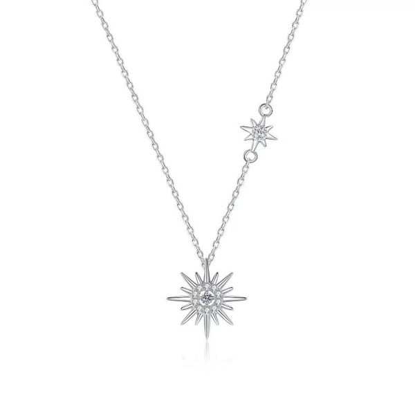 other trendy s925 silver star moissanite necklace for women plated white gold 0.1 d color vvs1 charm gift
other trendy s925 silver star moissanite necklace for women plated white gold 0.1 d color vvs1 charm gift