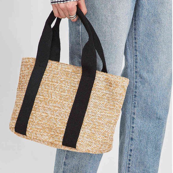 korean new style straw woven bag versatile leisure beach women small fresh handbag straw woven straw bag 220614
korean new style straw woven bag versatile leisure beach women small fresh handbag straw woven straw bag 220614
