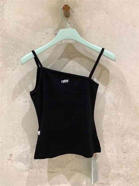 women's tanks camis french minority spring summer sleeveless slim fitting black suspender vest off shoulder bottomed female ins, White
women's tanks camis french minority spring summer sleeveless slim fitting black suspender vest off shoulder bottomed female ins, White