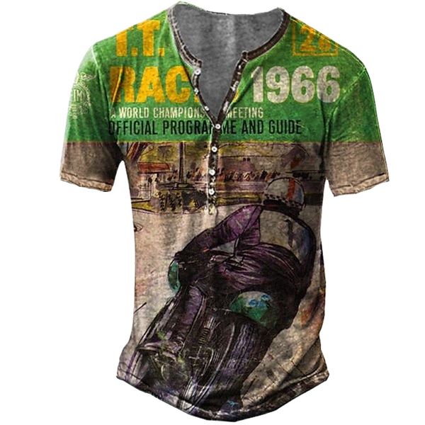 men's henley shirt tee t shirt 3d print graphic motorcycle plus size henley casual daily button-down print short sleeve casual retro d, White;black
men's henley shirt tee t shirt 3d print graphic motorcycle plus size henley casual daily button-down print short sleeve casual retro d, White;black
