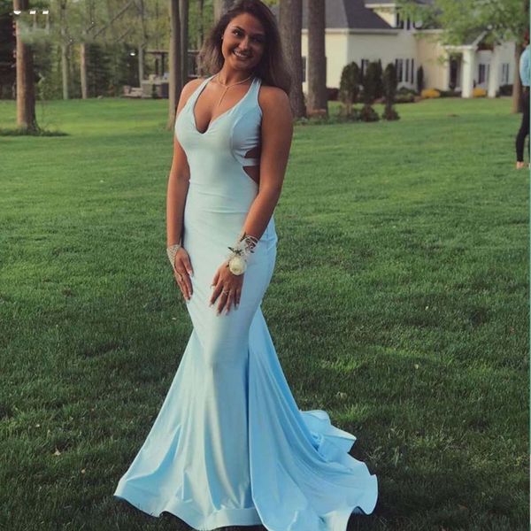sky blue mermaid evening dresses stain long party v neck trumpet special occasion gowns vestidos de fiesta, Black;red
sky blue mermaid evening dresses stain long party v neck trumpet special occasion gowns vestidos de fiesta, Black;red