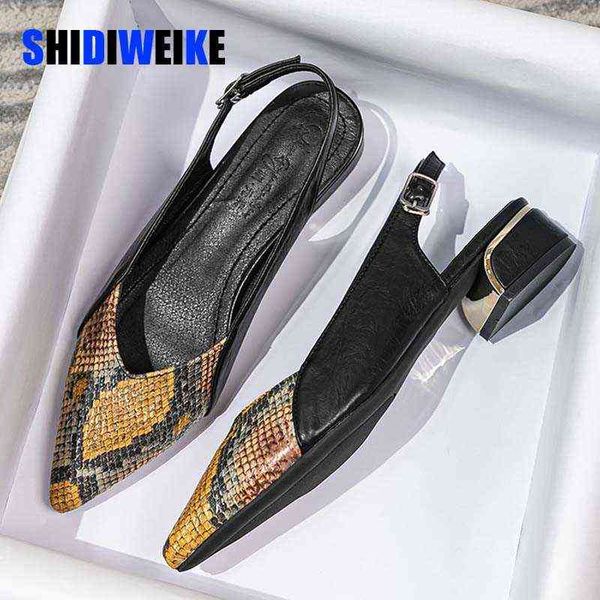 summer women slingbacks pumps color snake pattern high heels office pointed toe square heel ladies party sandals ad1875 220519, Black
summer women slingbacks pumps color snake pattern high heels office pointed toe square heel ladies party sandals ad1875 220519, Black