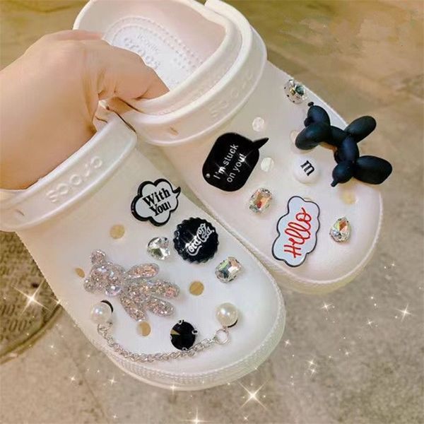 brand shoes charms designer croc bling rhinestones girl gift for clog decaration metal love butterfly accessories 220720, White;pink
brand shoes charms designer croc bling rhinestones girl gift for clog decaration metal love butterfly accessories 220720, White;pink