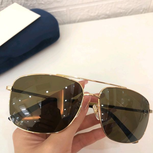 gold/brown square pilot sunglasses for men summer metal frame sun shades for driving glasse uv400 eyewear with box, White;black
gold/brown square pilot sunglasses for men summer metal frame sun shades for driving glasse uv400 eyewear with box, White;black