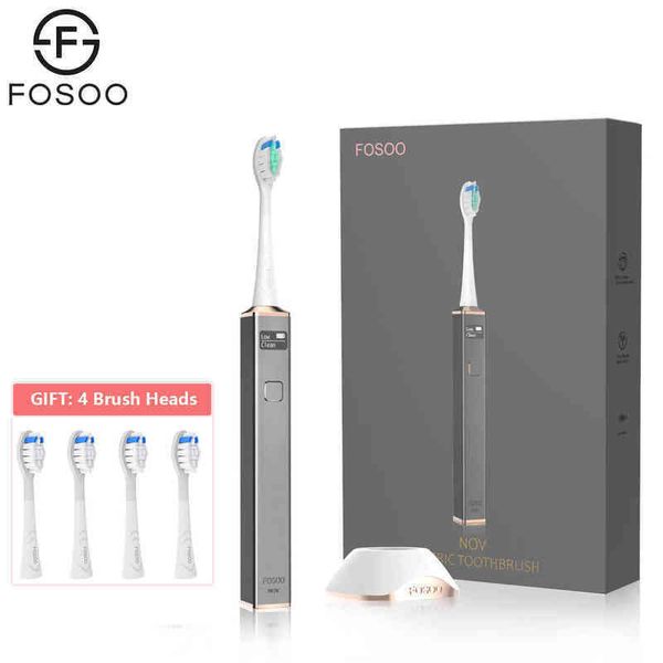 toothbrush rechargeable sonic electric toothbrush fosoo nov tooth brush screen display ipx7 90 days battery life low noise motor black 0315
toothbrush rechargeable sonic electric toothbrush fosoo nov tooth brush screen display ipx7 90 days battery life low noise motor black 0315