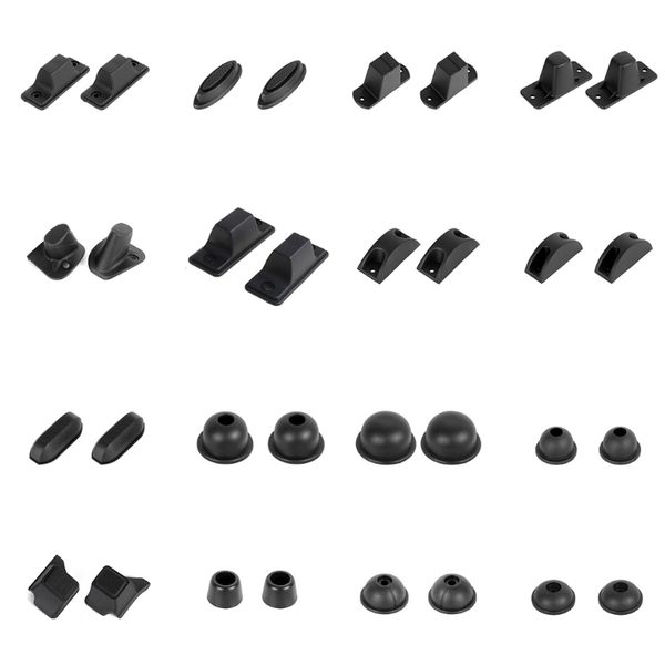 1pair replacement plastic stud luggage feet pads for luggage bags suitcase stand feet, Black
1pair replacement plastic stud luggage feet pads for luggage bags suitcase stand feet, Black