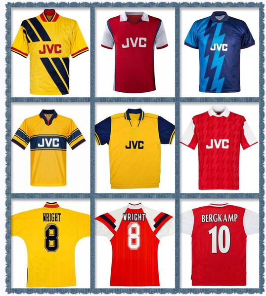 1992 1993 1994 1995 1996 1997 ian wright tony adams retro soccer jersey 93 94 anelka bergkamp merson smith home away classic vintage footbal, Black;gray
1992 1993 1994 1995 1996 1997 ian wright tony adams retro soccer jersey 93 94 anelka bergkamp merson smith home away classic vintage footbal, Black;gray