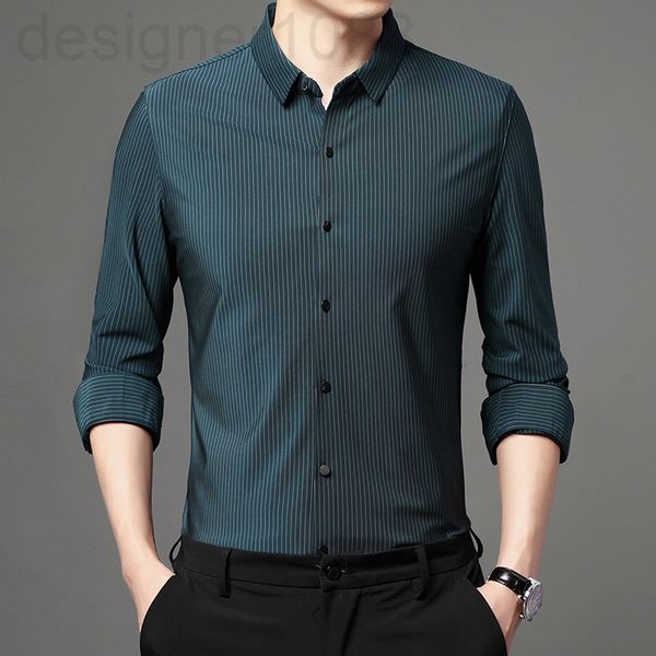 men's casual shirts designer 2022 spring new long sleeved men's shirt business casual lapel stripe cardigan fit non iron dad ai4y, White;black
men's casual shirts designer 2022 spring new long sleeved men's shirt business casual lapel stripe cardigan fit non iron dad ai4y, White;black