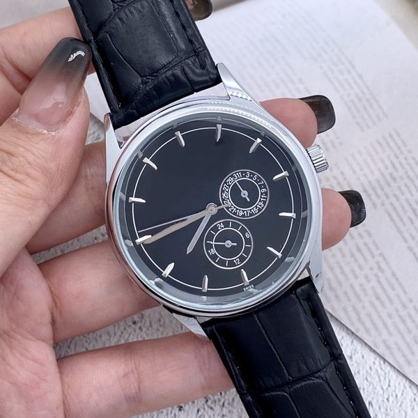 2022 new five stitches luxury mens watches all dials work quartz watch brand waterproof wristwatch leather belt art fashion accessories, Slivery;brown
2022 new five stitches luxury mens watches all dials work quartz watch brand waterproof wristwatch leather belt art fashion accessories, Slivery;brown