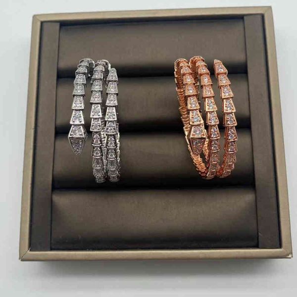 selling fashion jewelry bvri new double coil snake bone full diamond bracelet female spring exaggerated personality bracelet, Black
selling fashion jewelry bvri new double coil snake bone full diamond bracelet female spring exaggerated personality bracelet, Black